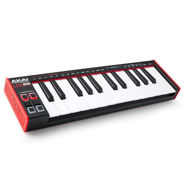 Akai Professional LPK25, kompakter USB-MIDI-Controller mit 25 Tasten