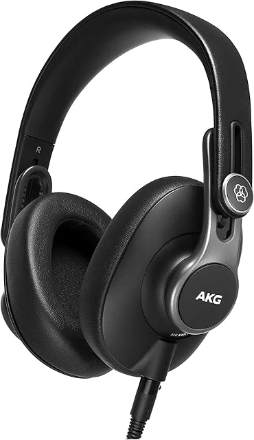 AKG K371, geschlossene ohrumschließende Studiokopfhörer, zusammengefaltet