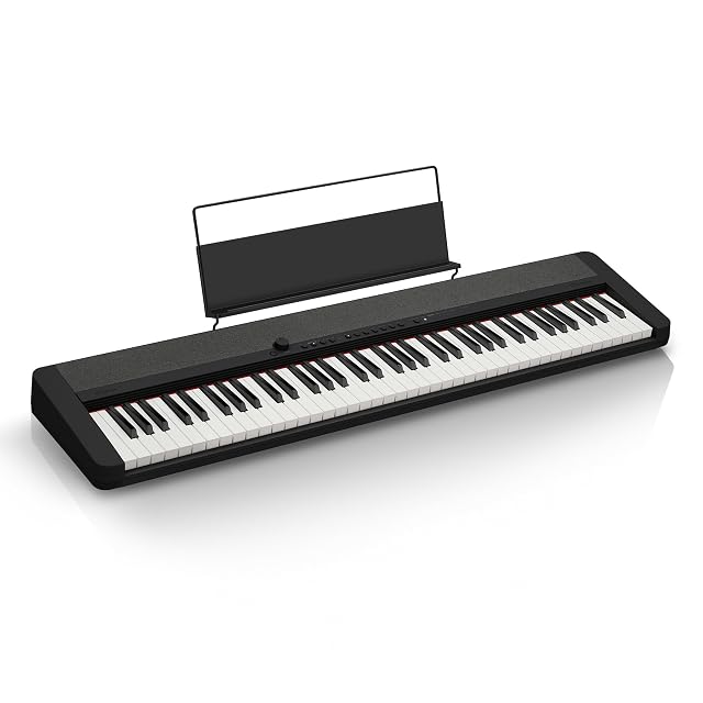 Casio Casiotone CT-S1-76, tragbares Keyboard in Schwarz