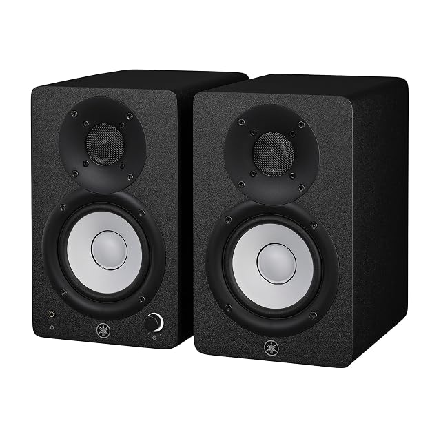 Yamaha HS4, Studiomonitore als Paar, in Schwarz
