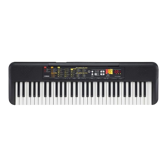 Yamaha PSR-F52, kompaktes Einsteiger-Keyboard in Schwarz